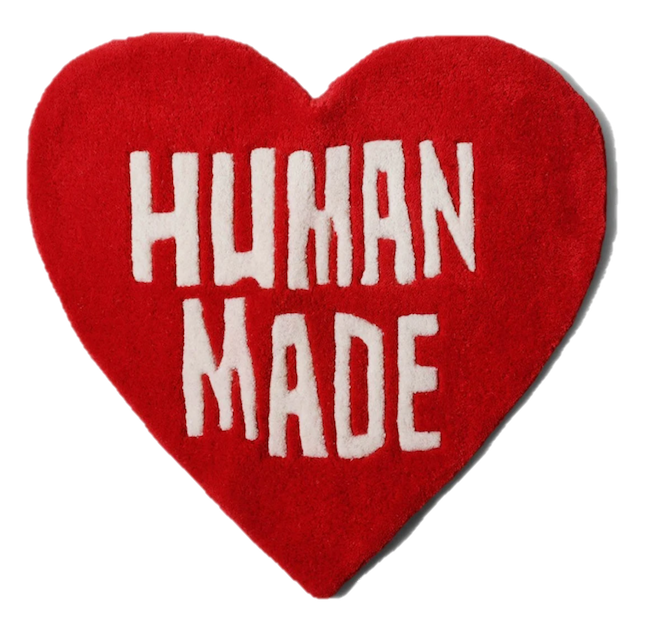 HUMAN MADE HEART RUG - THE PENTHOUSE THEORY Human Made