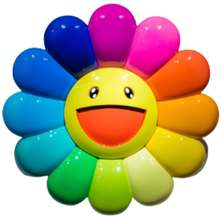 MURAKAMI FLOWER 1M SCULPTURE