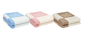 HERMES WOOL ADADA AVALON BABY THROW BLANKET