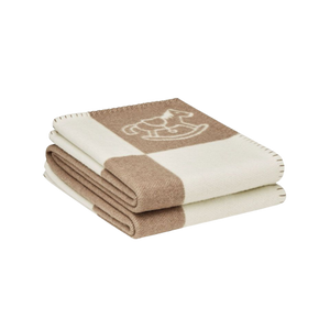 HERMES WOOL ADADA AVALON BABY THROW BLANKET