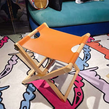 Load image into Gallery viewer, CUSTOM LEATHER PIPPA STOOL
