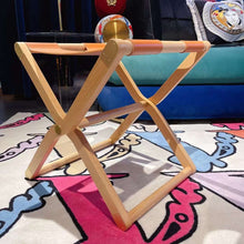 Load image into Gallery viewer, CUSTOM LEATHER PIPPA STOOL
