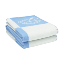Load image into Gallery viewer, HERMES WOOL ADADA AVALON BABY THROW BLANKET

