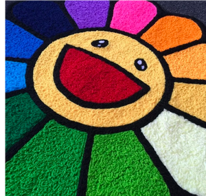 MURAKAMI FLOWER RUG - THE PENTHOUSE THEORY MURAKAMI