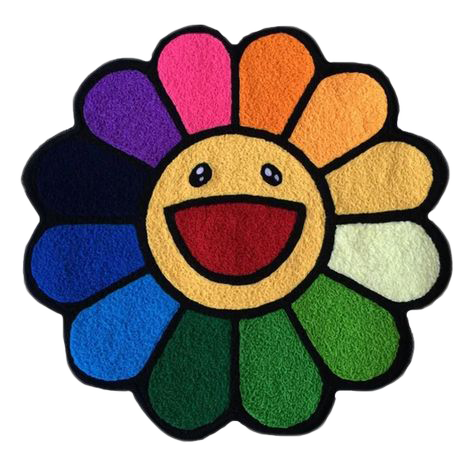 MURAKAMI FLOWER RUG - THE PENTHOUSE THEORY MURAKAMI