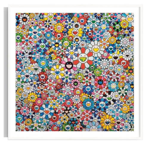 MURAKAMI FLOWER WALL FRAME - THE PENTHOUSE THEORY MURAKAMI