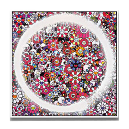TAKASHI MURAKAMI X VIRGIL ABLOH HOLLOW WALL FRAME - THE PENTHOUSE THEORY Off White