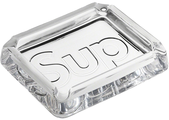 Debossed Glass Ashtray – Supreme