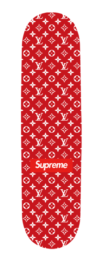 Supreme LV Supreme Louis Vuitton Monogram Deck 2000 New
