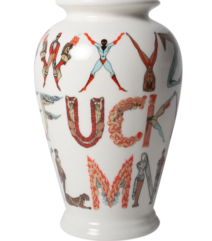 SUPREME ALPHABET VASE - THE PENTHOUSE THEORY SUPREME